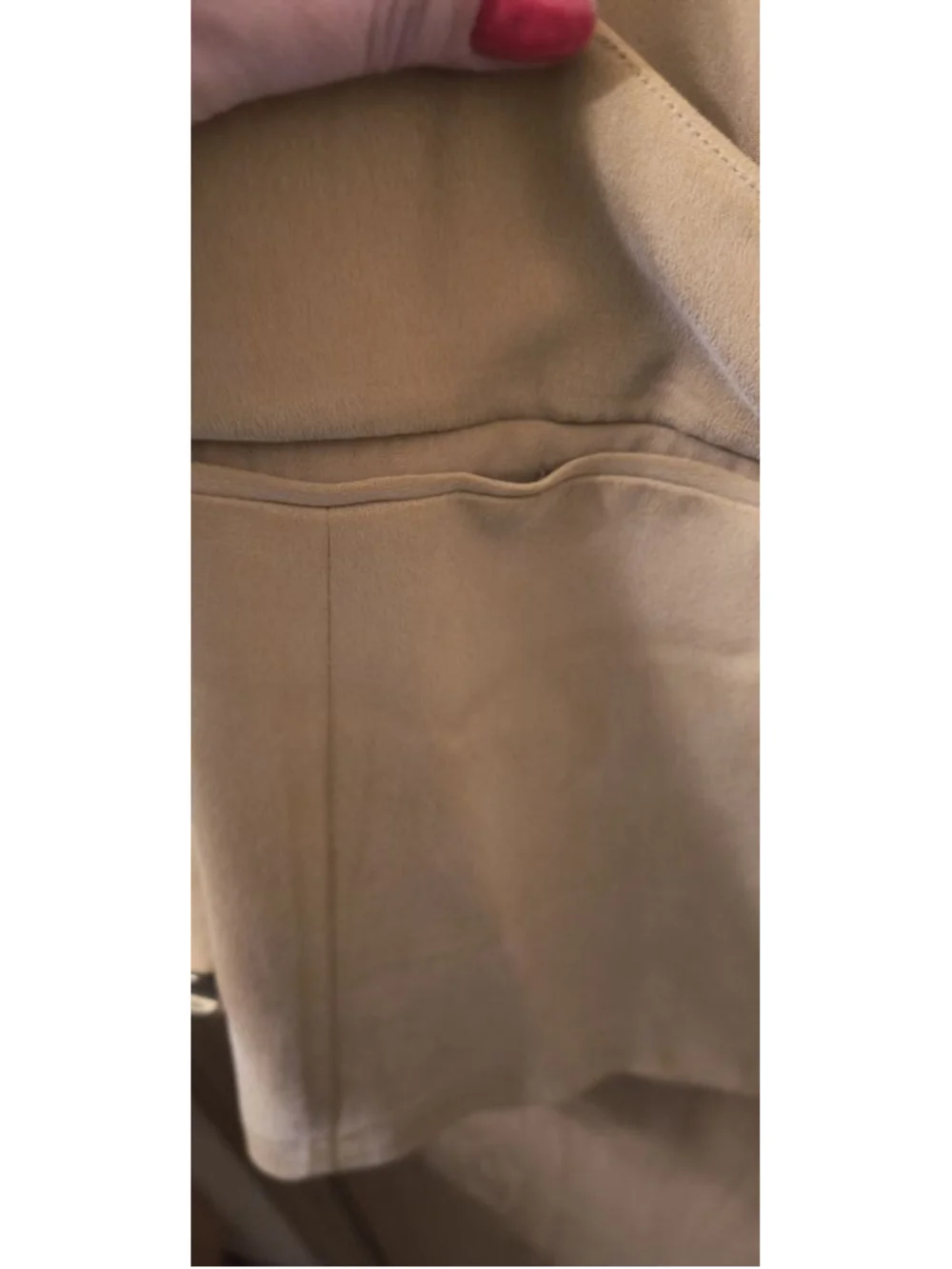 Vintage Jones New York 100% Silk Blazer Camel Double Breasted Minimalist 10